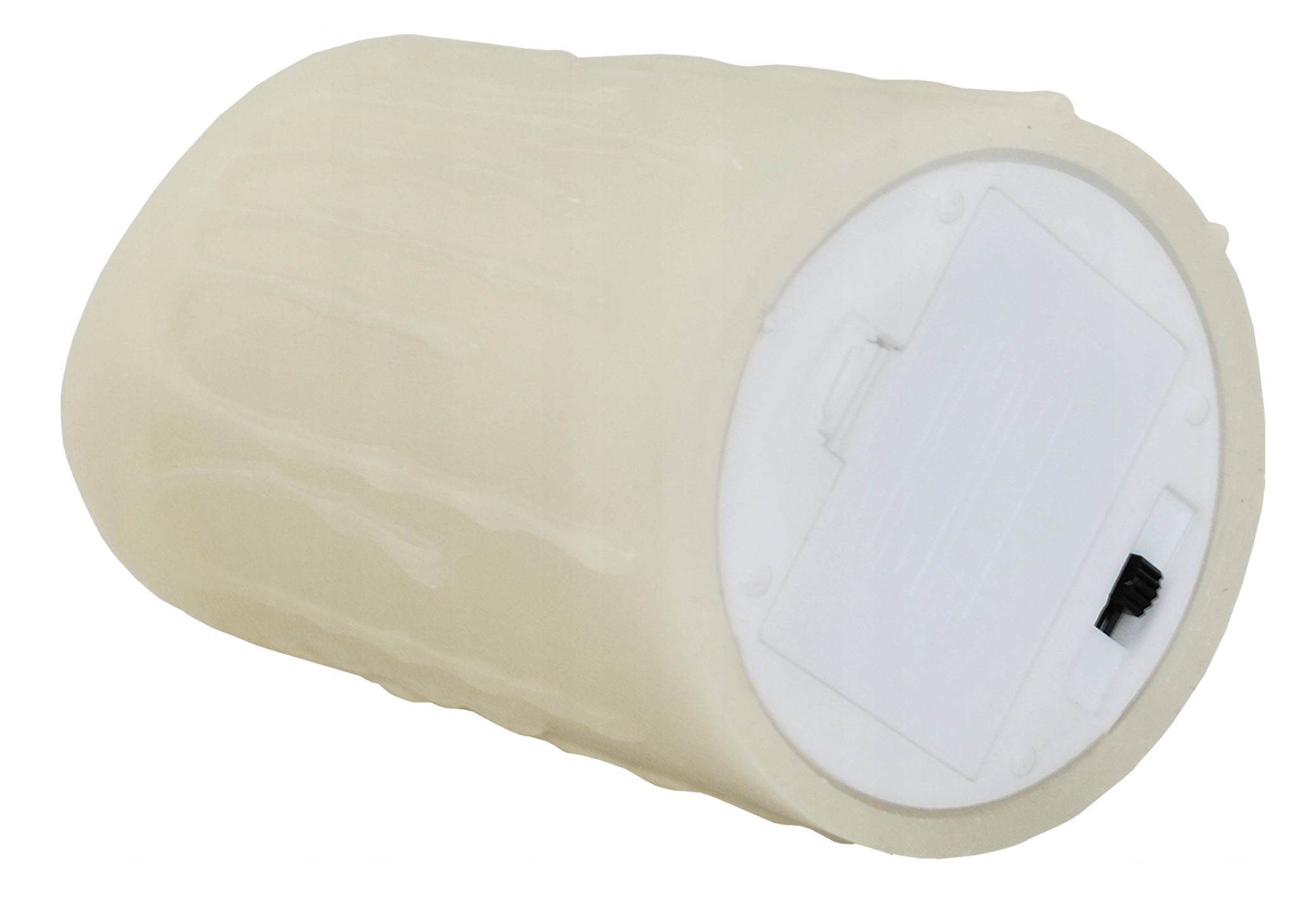 Świeca LED FALUJĄCY PŁOMIEŃ DUŻA 7,5cmx12,5cm dekoracja WESELE ŚLUB ROCZEK - obrazek 2