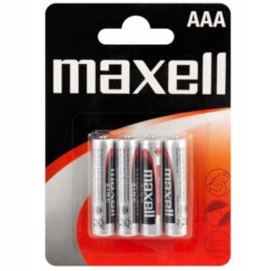 Baterie Maxell AAA 4szt LR3 Blister