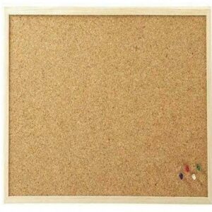 TABLICA KORKOWA z pinezkami drewniana rama 60cm x 40cm MAŁA PODRĘCZNA