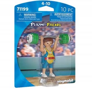 Playmobil FIGURKA sztangista