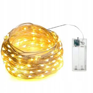 lampki ozdobne LED 5m/50 światło ciepłe idealne do dekoracji