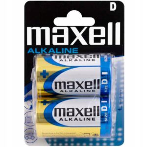 Baterie Alkaiczne Maxell D 2szt LR20 Blister