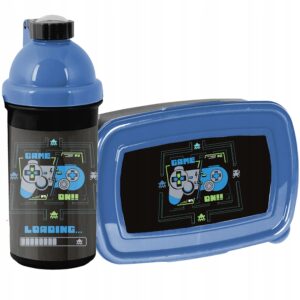 ZESTAW BIDON I ŚNIADANIÓWKA LUNCHBOX PASO GAME pads
