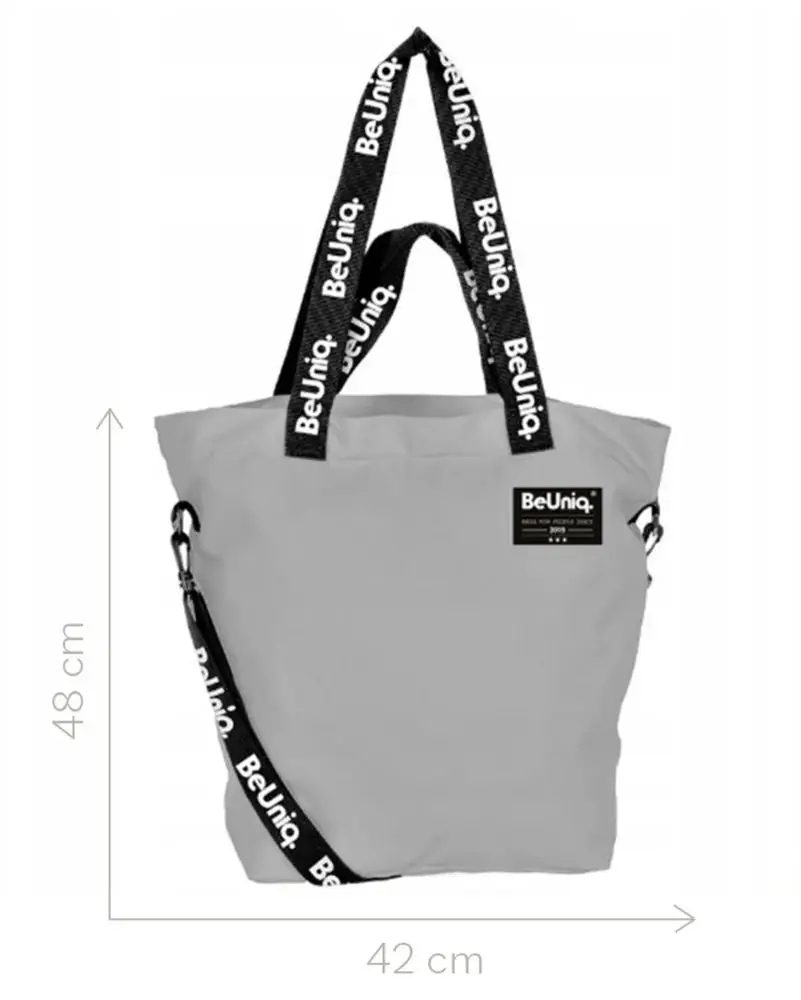 TORBA NA RAMIĘ SHOPPERKA VINTAGE BEUNIQ - obrazek 8