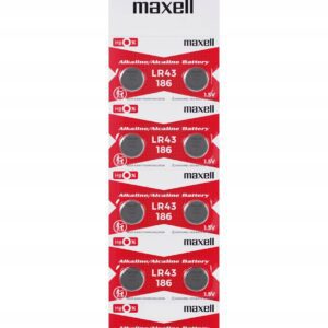 Bateria Maxell LR43 - blister 10szt