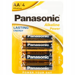 Baterie Alkaiczne Panasonic AA 4szt LR6 Blister