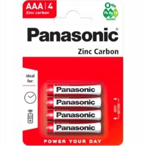 Baterie Panasonic AAA 4szt R3 Blister