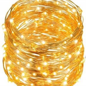 lampki ozdobne LED 10m/100 światło ciepłe idealne do dekoracji