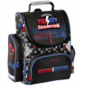 TORNISTER SZKOLNY PASO plecak Boxing MMA klasa 1-3 CHAMPION