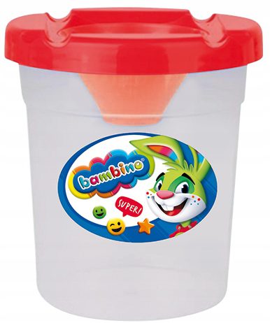 Kubek na wodę do MALOWANIA z blokadą wylania- NIEKAPEK Bambino - obrazek 7