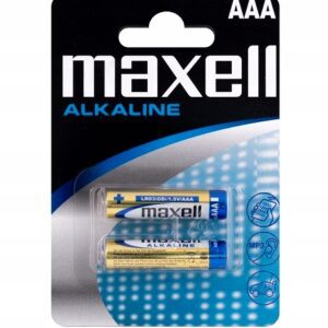 Baterie Alkaiczne Maxell AAA 2szt LR3 Blister