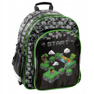 PLECAK SZKOLNY PASO tornister SPIDER-MAN klasa 1-3 MINECRAFT