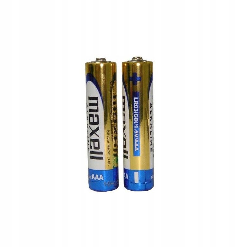 Baterie Alkaiczne Maxell AAA 2szt LR3 Folia - obrazek 2