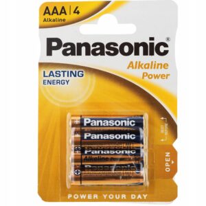 Baterie Alkaiczne Panasonic AAA 4szt LR3 Blister