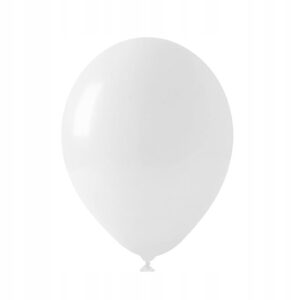 Balon lateksowy BIAŁY 48cm