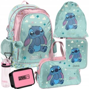 PLECAK ZESTAW SZKOLNY PASO tornister Lilo i Stitch klasa 1-3 ZESTAW 6EL