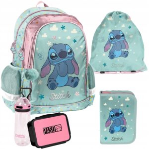 PLECAK ZESTAW SZKOLNY PASO tornister Lilo i Stitch klasa 1-3 ZESTAW 5EL