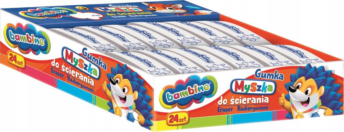 Gumka do mazania BAMBINO myszka - obrazek 4