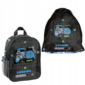 PLECAK ZESTAW PRZEDSZKOLNY PASO GAME PADS zestaw 2el