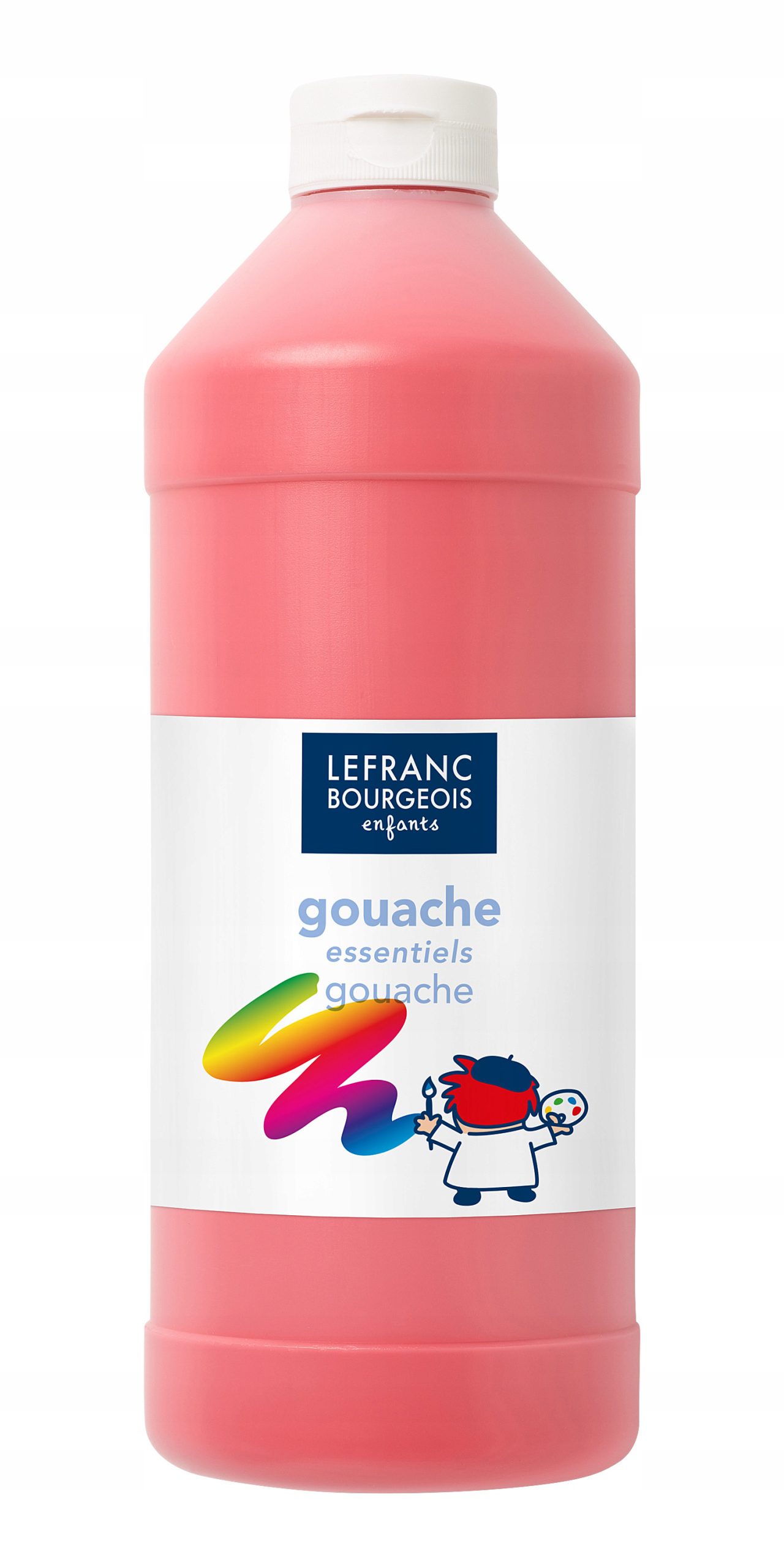 FARBA TEMPERA PLAKATOWA CZERWONA 1L wydajna Lefranc & Bourgeois