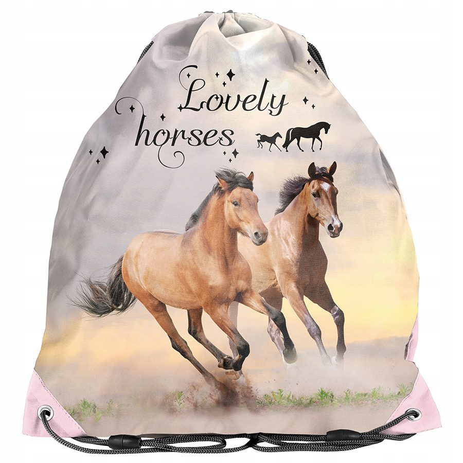 PLECAK ZESTAW SZKOLNY PASO tornister HORSES klasa 1-3 ZESTAW 6EL konie - obrazek 8