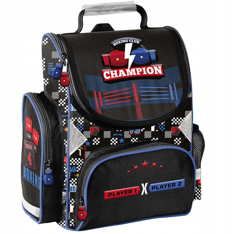 TORNISTER ZESTAW SZKOLNY PASO plecak MMA klasa 1-3 CHAMPION ZESTAW 6EL - obrazek 2