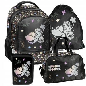 PLECAK ZESTAW SZKOLNY PASO tornister disney klasa 1-3 MINNIE ZESTAW 4EL