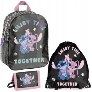Plecak ZESTAW PRZEDSZKOLNY PASO STITCH Zestaw 3EL