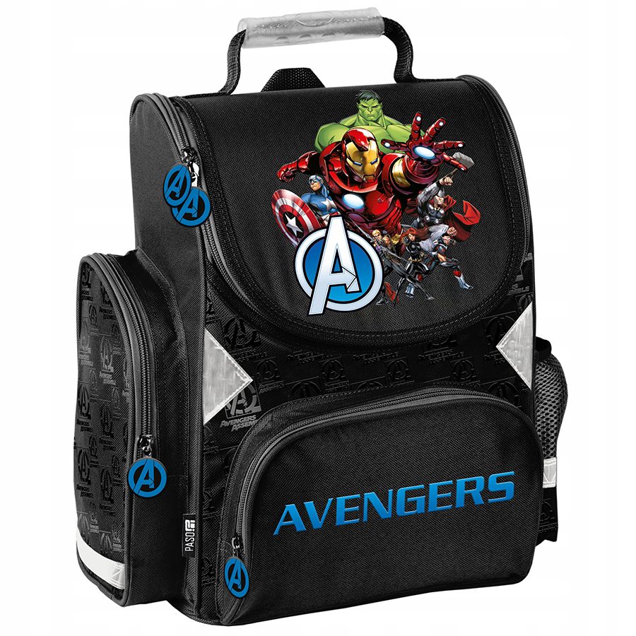 TORNISTER ZESTAW SZKOLNY PASO plecak AVENGERS klasa 1-3 marvel ZESTAW 6EL - obrazek 2