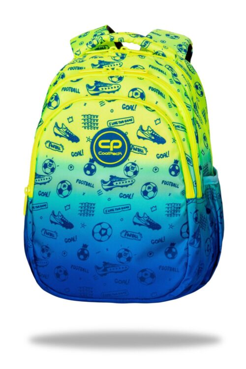 PLECAK SZKOLNY wielokomorowy CoolPack 21L FOOTBALL Piłka Nożna